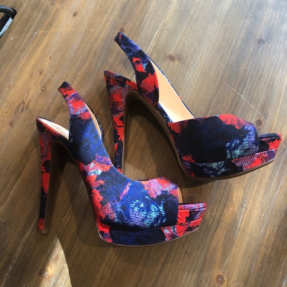 Jessica Simpson Shoes - NEW Jessica Simpson open toe heels 7.5